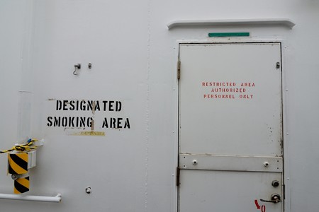 指定喫煙区域