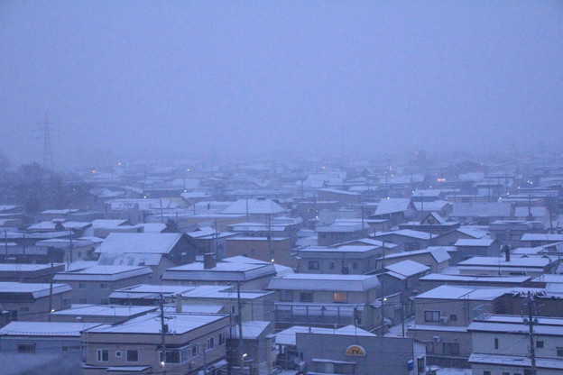 早朝の雪景色0２