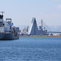 青森港と貨物船