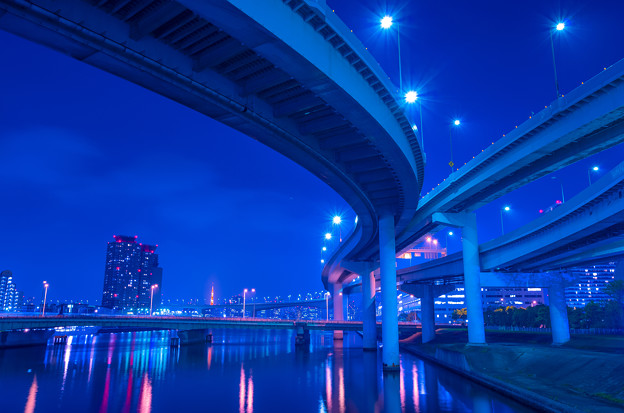 有明ジャンクション 夜景 写真共有サイト フォト蔵