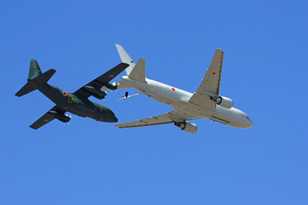 KC-767 C-130H 空中給油デモ IMG_9300_2