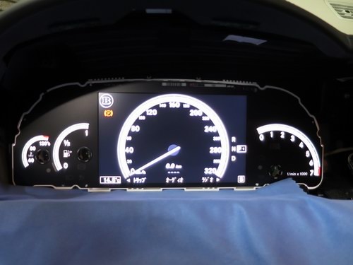 W221 2006-2008y instrument cluster change to later AMG V8 and V12 BITURBO  version｜クリスチーネ剛田のブログ｜DIYに拘るクリスチーネ剛田 - みんカラ