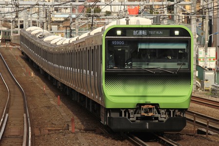E235系 山手線内試運転