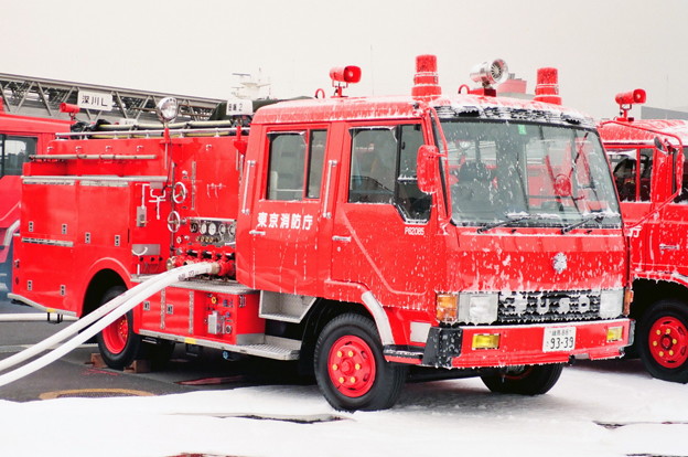 386 東京消防庁 田端2水槽付ポンプ車 写真共有サイト フォト蔵