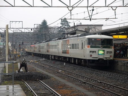 185系特急はまかいじ(小淵沢駅)7
