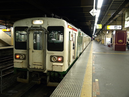 107系日光線(宇都宮駅)1