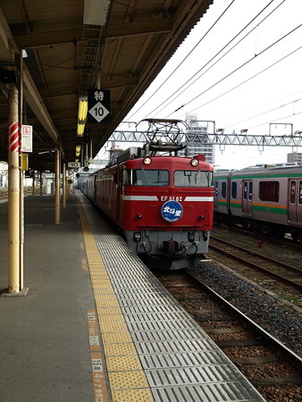 EF81+24系客車 北斗星(宇都宮駅)5
