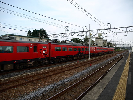 485系特急あいづ号(宝積寺駅)9