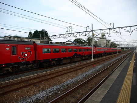 485系特急あいづ号(宝積寺駅)11