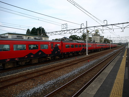 485系特急あいづ号(宝積寺駅)14