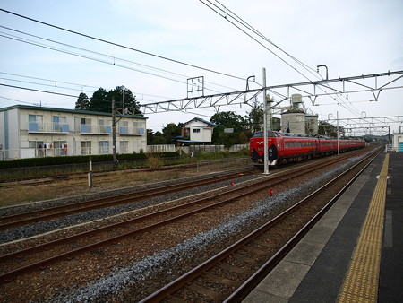 485系特急あいづ号(宝積寺駅)18