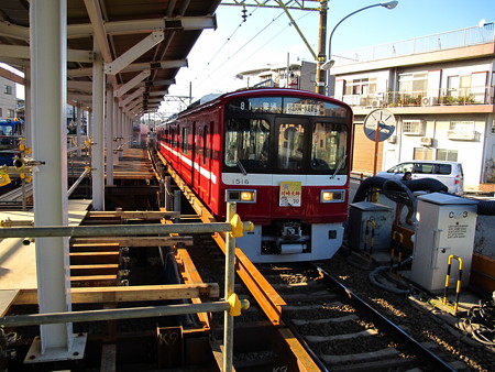 工事中の小島新田駅4