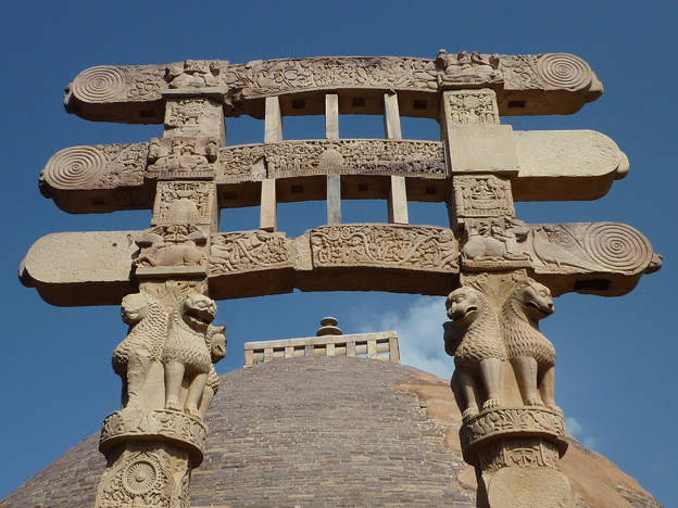 第１塔南塔門～仏教彫刻　The southern torana at the Great Stupa