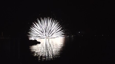 宇和島湾海上打ち上げ花火26