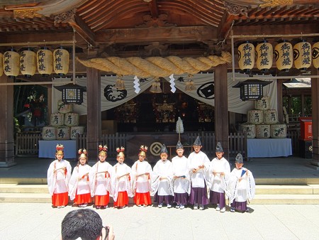 和霊神社12 おや、まぁ稚児さん達