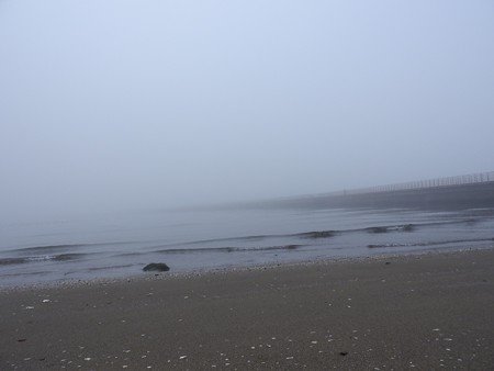 霧の朝 幕張海岸02
