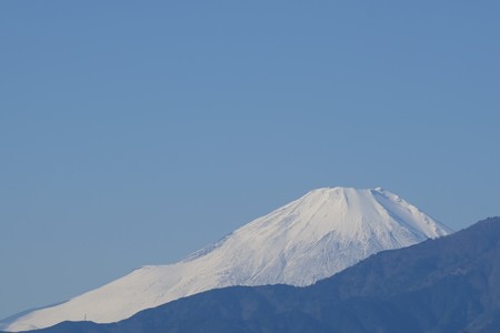 2015.12.18　駅前　富士山