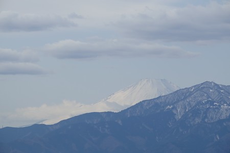 2016.01.21　駅前　富士山