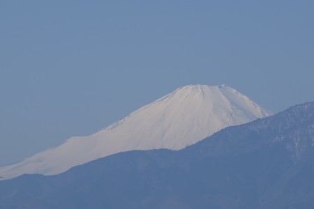 2016.02.11　駅前　富士山