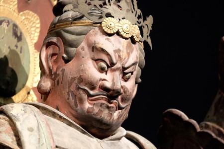 2016.02.17 東京国立博物館 四天王立像 広目天 平安時代 浄瑠璃寺蔵 眼力