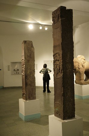 2010.02.05　デリー　国立近代美術館　仏教美術-バールフット