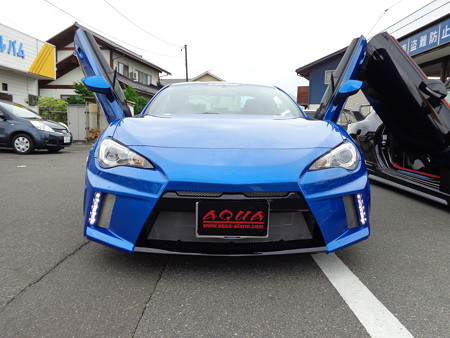 ＢＲＺ　ノブレッセフロントバンパー取付