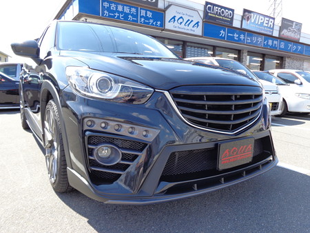 ＣＸ５　エアロ取付　フロント
