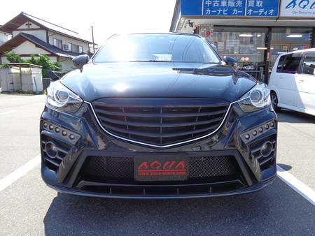 ＣＸ５　エアロ取付　フロント正面
