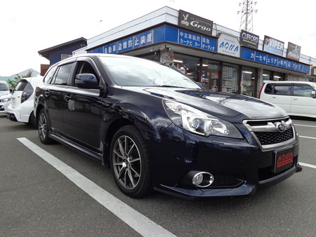 レガシィ　青森県　エンジンスターター取付