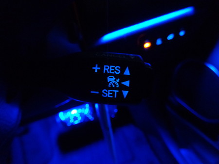 ハリアー６０系　東京都　光るクルコンレバー取付