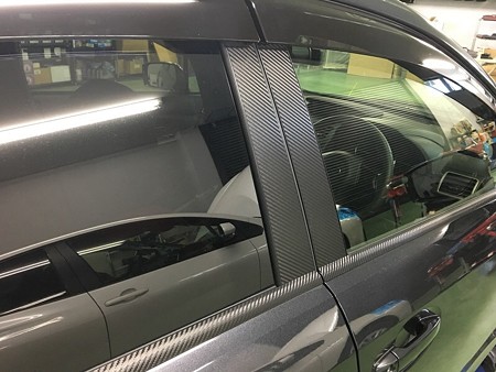 ＶＡＢ　カーボンシート　２２点セット施工　センター