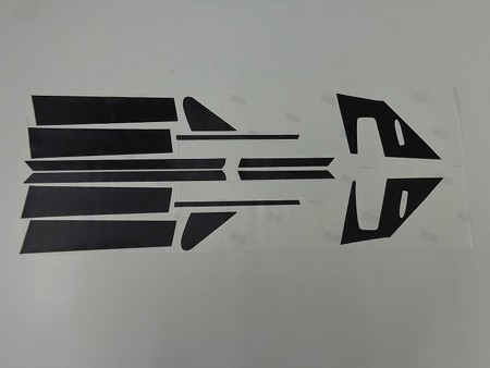 ハリアー６０系　カーボンシート　ピラー１４点セット