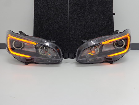 レヴォーグ　青森県　ＮＥＷアウディ風ＬＥＤ　オレンジ