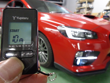 ＷＲＸ　ＳＴＩ　ＶＡＢ　千葉県　マニュアル車　エンジンスターター取付