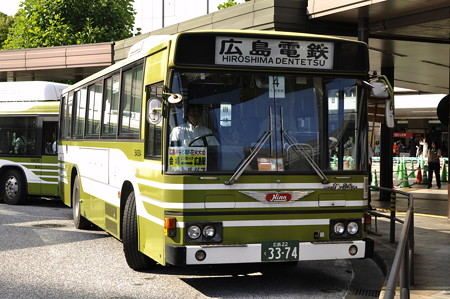 1991年式P-HU235BA 広電バス54534号車