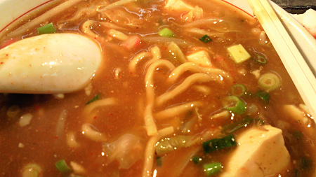 きんか本舗　麻婆タンメン　太麺