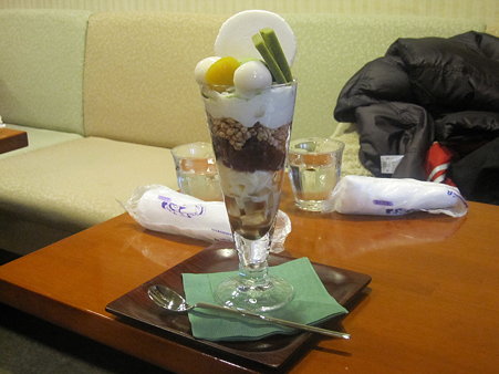 抹茶パフェ