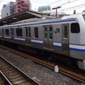 JR東日本横浜支社E217系(早春の津田沼駅にて)