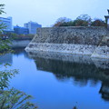 大阪城の石垣とお堀