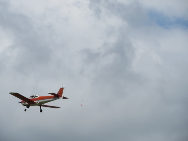 Photos: 風船割り飛行２回目