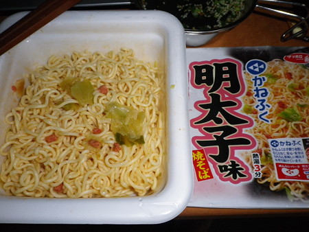 サッポロ一番かねふく明太子味焼そば
