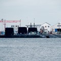 Photos: 横須賀基地 ３隻ならんで海上自衛隊潜水艦。。10月1日