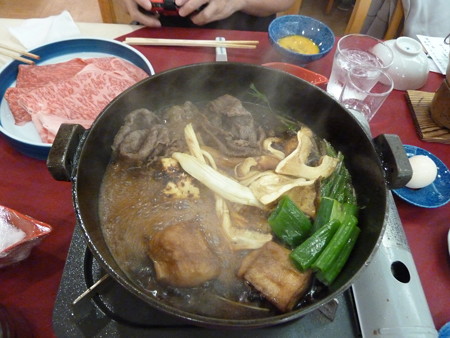 休暇村_すき焼き