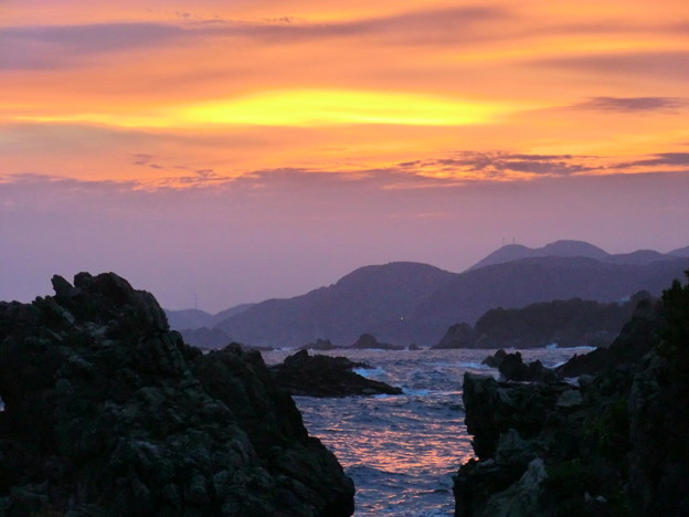 江須崎島の黄昏