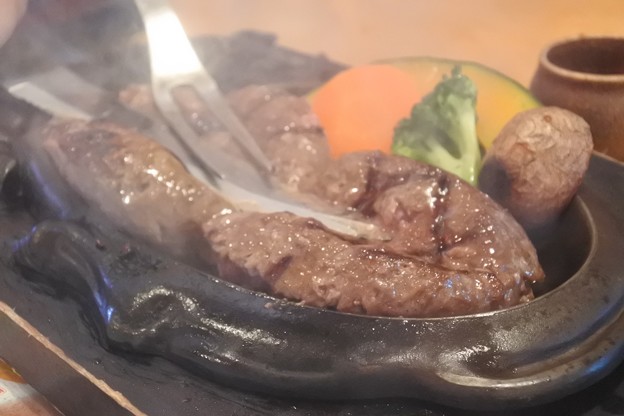 ぎゅっと押されて完成