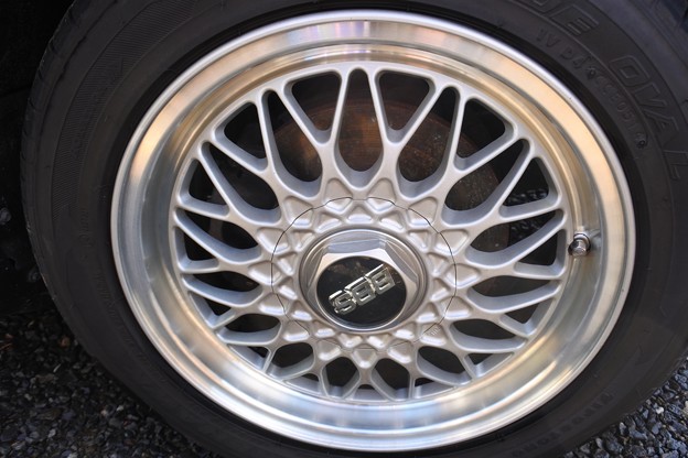 ホイールをお掃除