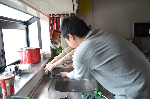 家内と次男のコンビネーションでも緩められない