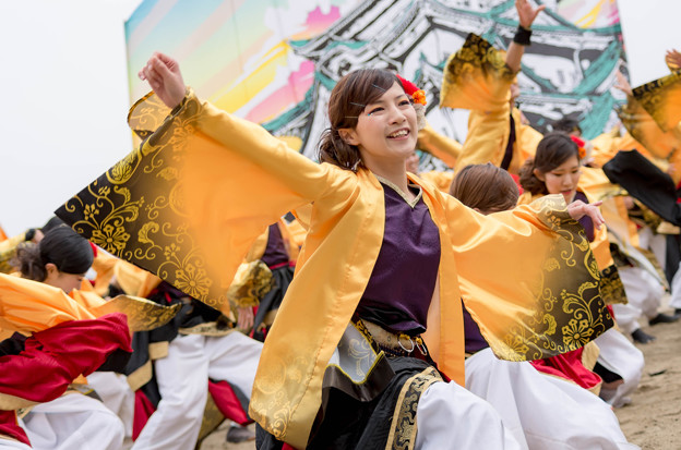 どまつり夜桜 in 岡崎2016 kagura