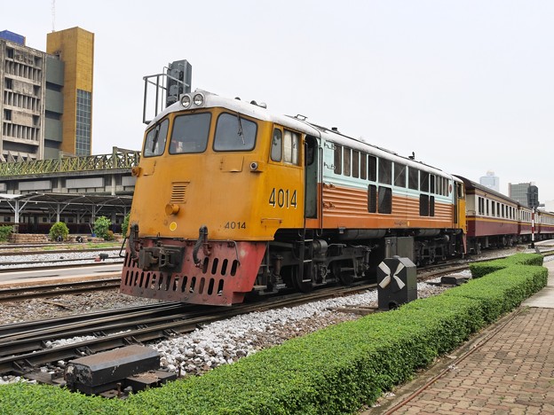Photos: GE.4014、Hua Lamphong、タイ国鉄